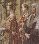 Sandro Botticelli Domenico Ghirlandaio stories of St john the Baptist the Visitation china oil painting artist
